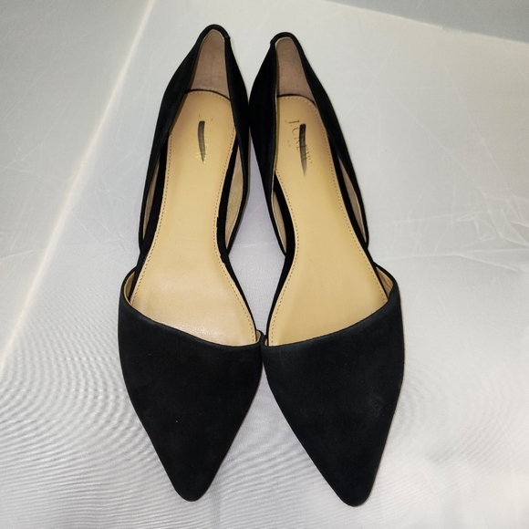 J Crew Factory Zoe suede d'Orsay flats F5310 - Picture 6 of 17